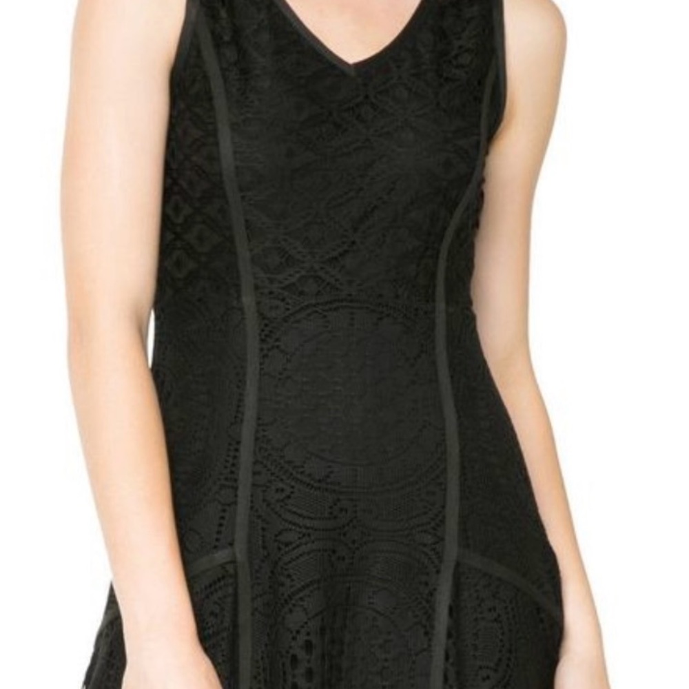 Desigual by Christian Lacroix Black Lace Dress “Croacia”